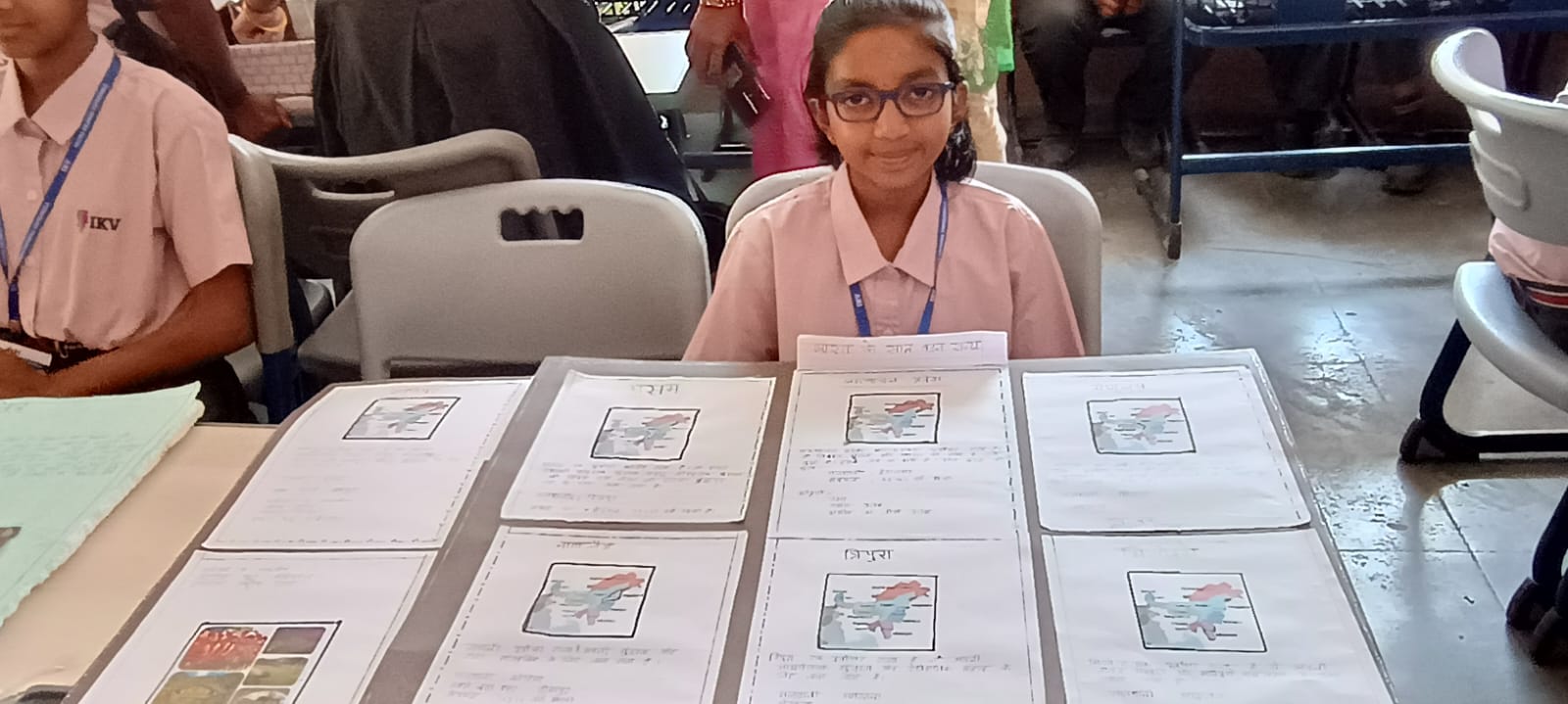 Middle school students conducting science experiments in CBSE digital classroom