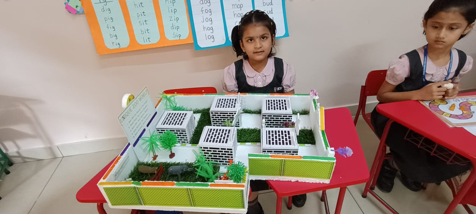 Students engaged in holistic learning activities at IKV