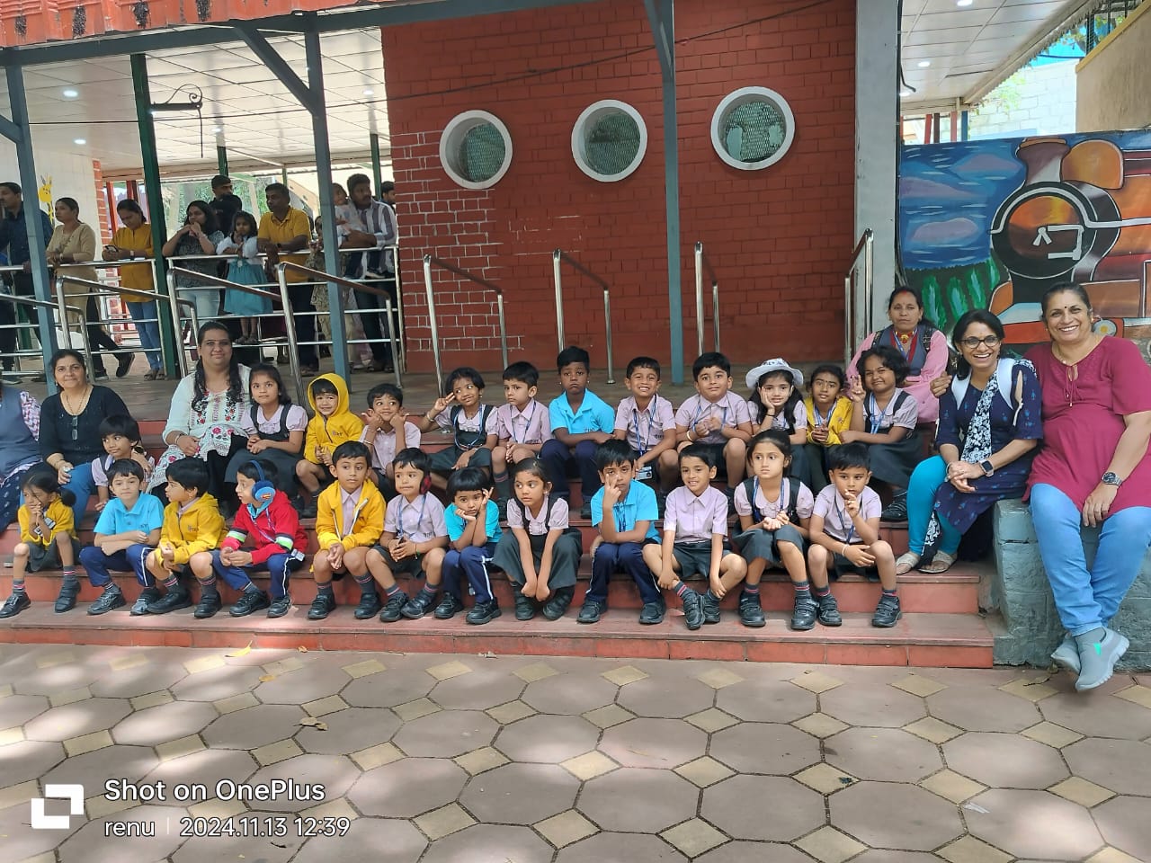 Modern digital classroom at IKV School for CBSE students