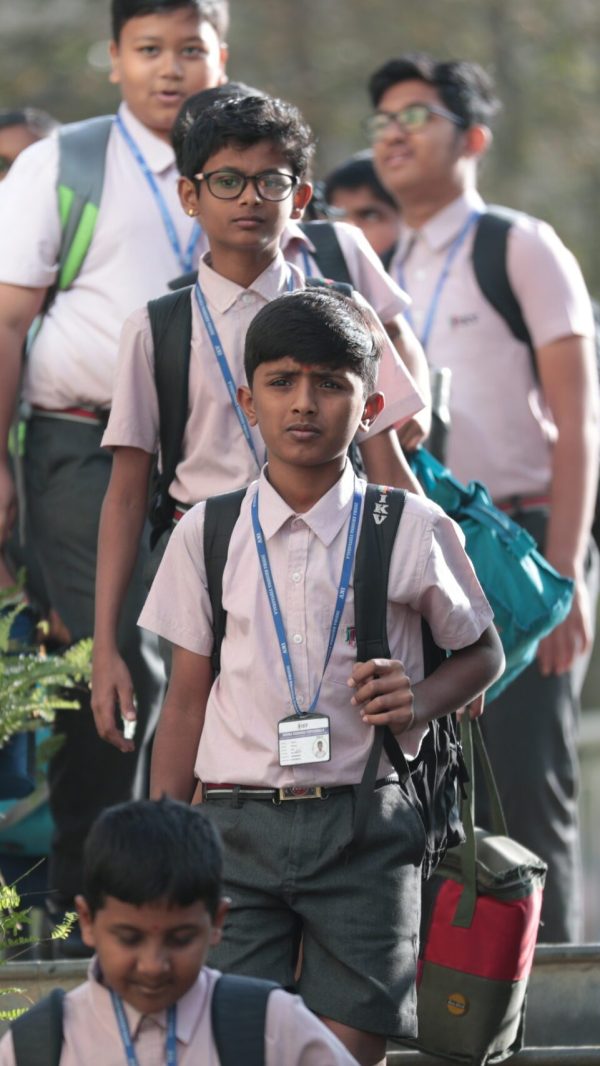 Front entrance of Indira Krishna Vidya, top CBSE school in Bangalore