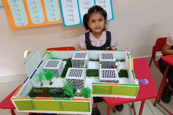 Students engaged in holistic learning activities at IKV