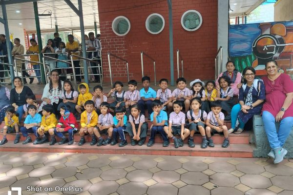Modern digital classroom at IKV School for CBSE students