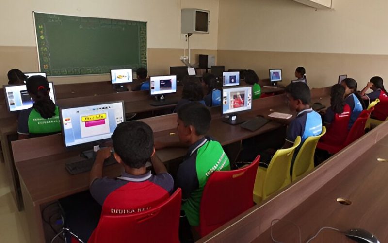 Students preparing for CBSE Class 10 board exams in Bangalore