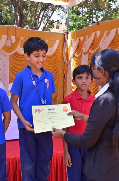 Students at IKV School Bangalore CBSE classroom